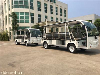  半封闭观光车